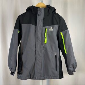 Gerry Weber Medium 10/12 Winter Snow Ski Shell Jacket Outdoor Zip Snap Hooded